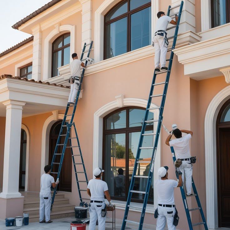 ترميم وتشطيب المباني في حي الاسياح بخدمات احترافيةداخلي وخارجي