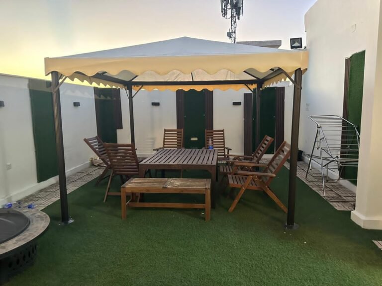 أفضل مظلات حدائق قماش بالقصيم وبريدة وعنيزة لعام 2026 | تصاميم مودرن وأسعار اقتصادية